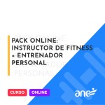 Pack Online: Instructor de fitness + Entrenador Personal